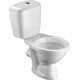 Унитаз-компакт Santek Паллада 1.WH30.2.376 белый, овальный, 36.5x63 см