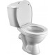 Унитаз-компакт Santek Паллада 1.WH30.2.376 белый, овальный, 36.5x63 см