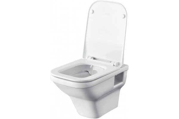Унитаз подвесной Santek Лайн 1WH501574 rimless белый, прямоугольный, 34.5x53.5 см