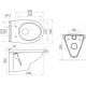 Комплект Santek Бореаль 1WH302464 цвет белый, бачок 3/6 л