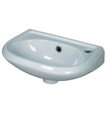 Рукомойник Santek Бриз 40 R цвет белый, полукруглая, с переливом
