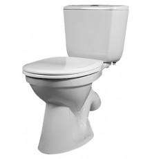 Унитаз-компакт Santek Бриз WH302138 белый, овальный, 39x66 см