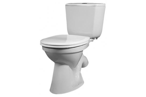 Унитаз-компакт Santek Бриз WH302138 белый, овальный, 39x66 см