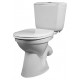 Унитаз-компакт Santek Бриз WH302138 белый, овальный, 39x66 см
