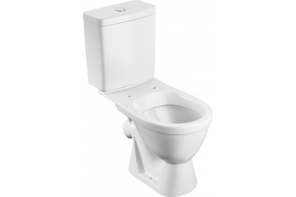 Унитаз-компакт Santek Уно 1WH501613 белый, овальный, 35.5x64.8 см