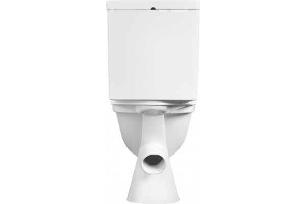 Унитаз-компакт Santek Уно 1WH501613 белый, овальный, 35.5x64.8 см