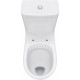 Унитаз-компакт Santek Уно 1WH501613 белый, овальный, 35.5x64.8 см