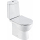 Унитаз-компакт Santek Остин 1WH302419 белый, овальный, 35x65 см