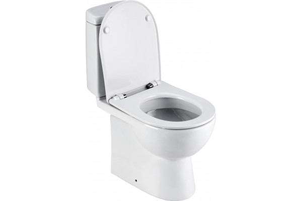 Унитаз-компакт Santek Остин 1WH302419 белый, овальный, 35x65 см