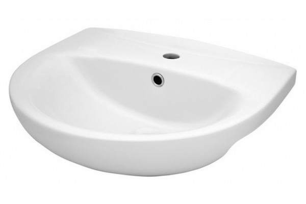 Раковина Santek Антик 55 WH110186 полувстраиваемая цвет белый, на тумбу