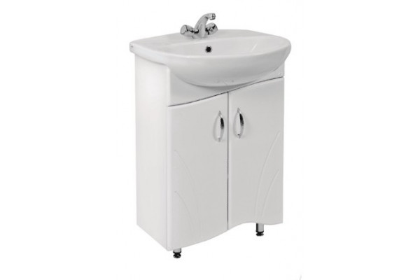 Раковина Santek Антик 55 WH110186 полувстраиваемая цвет белый, на тумбу