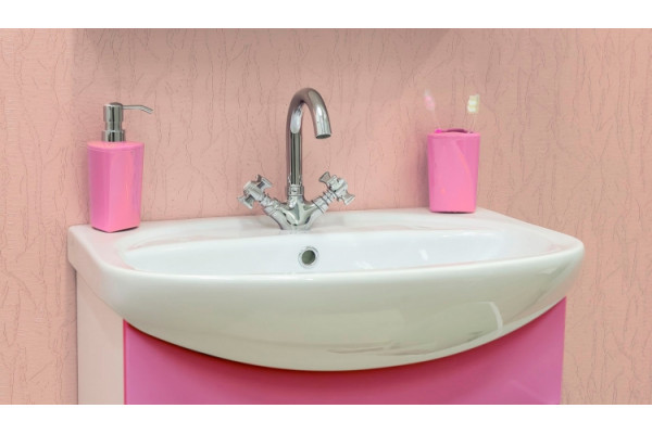 Раковина Santek Стелла 65 WH110174 полувстраиваемая цвет белый, на тумбу
