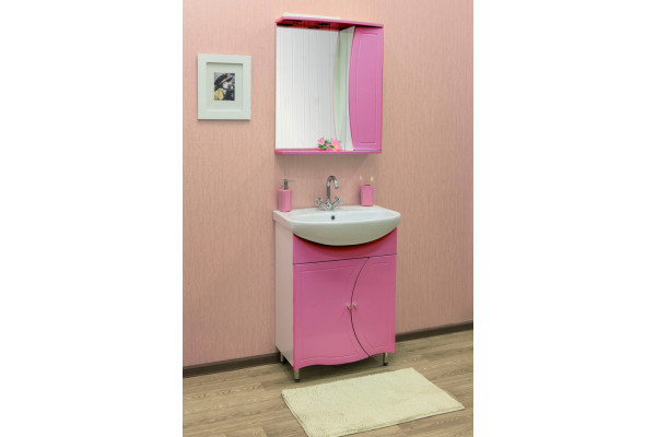 Раковина Santek Стелла 65 WH110174 полувстраиваемая цвет белый, на тумбу