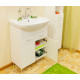 Раковина Santek Стелла 65 WH110174 полувстраиваемая цвет белый, на тумбу