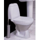 Унитаз-компакт Santek Римини WH302130 косой выпуск белый, овальный, 33.6x58 см