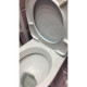Унитаз-компакт Santeri Орион Комфорт белый овальный, антивсплеск, 39x63.5 см