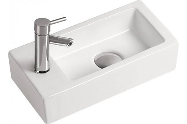 Рукомойник SantiLine SL-2010R прямоугольная, цвет белый