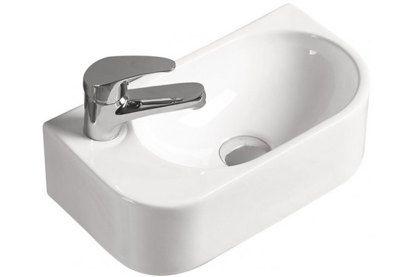Рукомойник SantiLine SL-2014R полукруглая, цвет белый