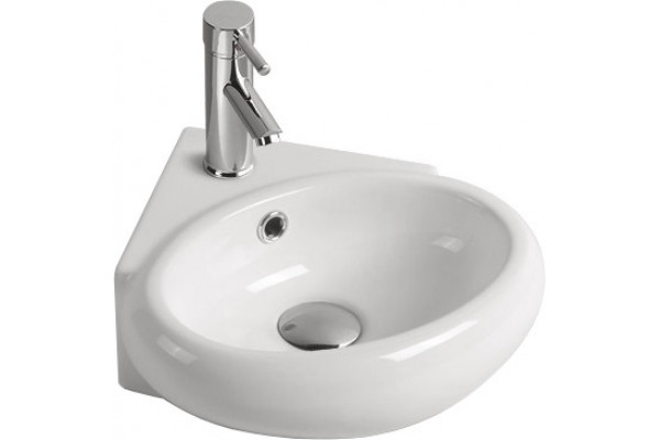 Рукомойник SantiLine SL-2021 угловая, цвет белый
