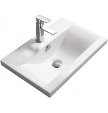 Раковина SantiLine SL-2101 60 прямоугольная, цвет белый, на столешницу