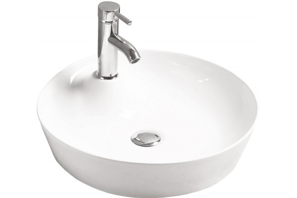 Рукомойник SantiLine SL-1066 круглая, цвет белый, на столешницу