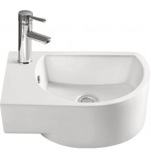 Рукомойник SantiLine SL-2015R полукруглая, цвет белый