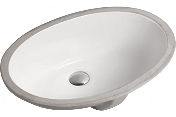 Раковина SantiLine SL-3001 овальная, цвет белый