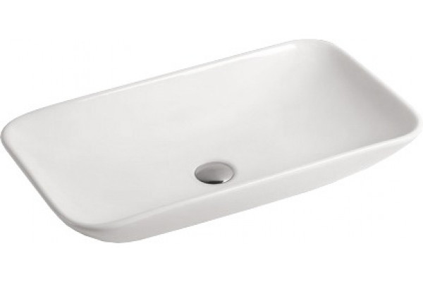 Раковина SantiLine SL-1032 прямоугольная, цвет белый, на столешницу
