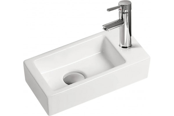 Рукомойник SantiLine SL-2010L прямоугольная, цвет белый