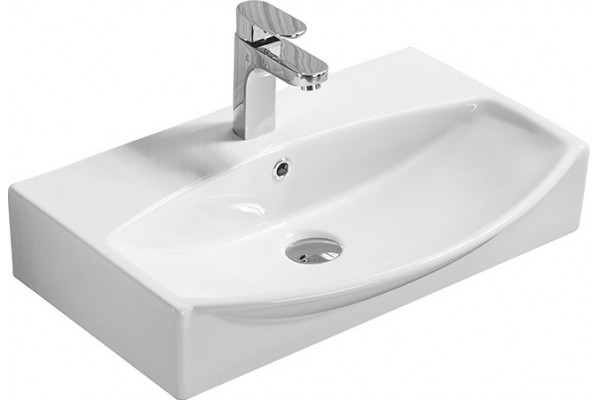 Раковина SantiLine SL-2025 прямоугольная, цвет белый