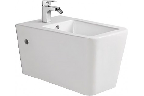 Биде подвесное SantiLine SL-5054 цвет белый, прямоугольное, 36x51 см