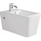 Биде подвесное SantiLine SL-5054 цвет белый, прямоугольное, 36x51 см