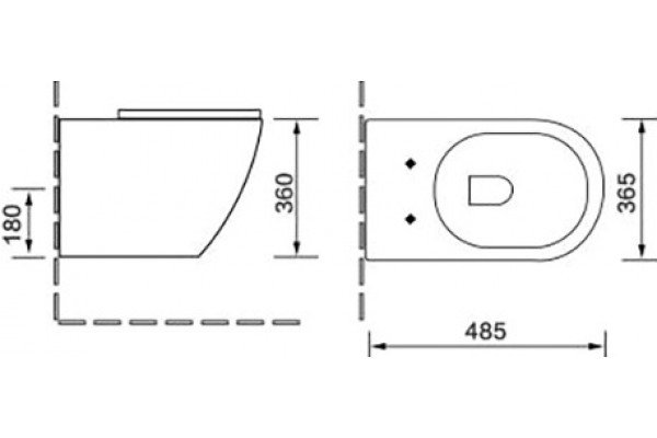 Комплект SantiLine SL-5005+SL-01 цвет белый,  в современном стиле