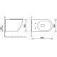 Комплект SantiLine SL-5005+SL-01 цвет белый,  в современном стиле