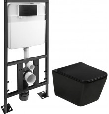 Комплект SantiLine SL-5004MB+SL-04 цвет черный,  в современном стиле