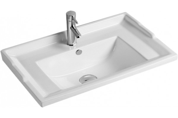 Раковина SantiLine SL-2112 90 прямоугольная, цвет белый