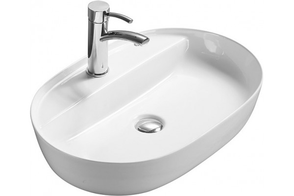 Раковина SantiLine SL-1082 овальная, цвет белый