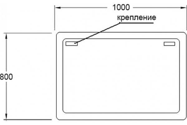 Мебель для ванной Sanvit Бруно 2 100 подвесная, с ящиками