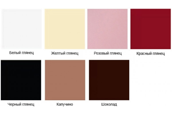 Шкаф-пенал Sanvit Контур белый глянец подвесной,  в современном стиле