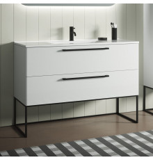 Тумба для комплекта Sanvit Сити 100 глянцевая, с ящиками, с доводчиками