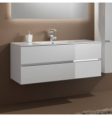 Тумба для комплекта Sanvit Кубэ-2 120 подвесная, с ящиками, с доводчиками