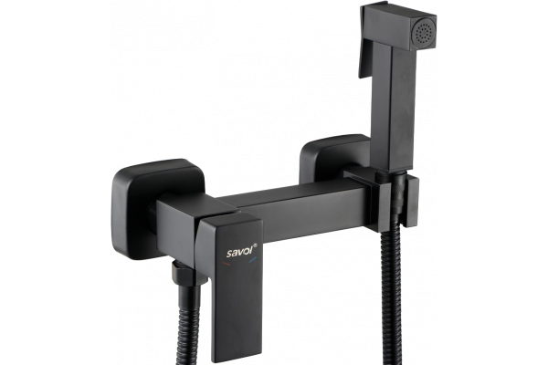 Гигиенический душ Savol S-FXQ005H со смесителем цвет черный, 1 режим