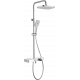 Душевая стойка Savol SK-H3345A хром, штанга 125 см, шланг 150 см