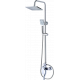 Душевая стойка Savol S-602242 хром, штанга 163.7 см, шланг 150 см