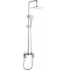 Душевая стойка Savol SK-H3401 хром, штанга 129 см, шланг 150 см