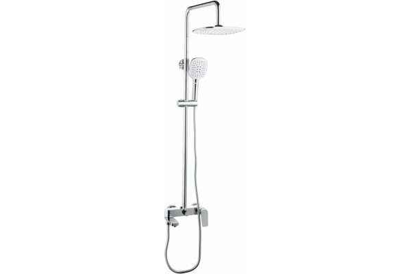 Душевая стойка Savol SK-H3401 хром, штанга 129 см, шланг 150 см