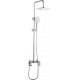 Душевая стойка Savol SK-H3401 хром, штанга 129 см, шланг 150 см