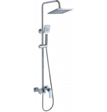 Душевая стойка Savol S-601144-1 хром, штанга 157.5 см, шланг 150 см