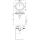 Раковина Simas Top e lavabi d'arredo S51 bi*1
