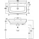 Раковина Simas Baden Baden BB12bi*1 80x45 см
